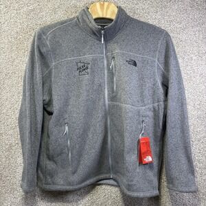 NWT The North Face Jacket Mens 2XL Gray Sweater Fleece Full Zip Polar Plunge